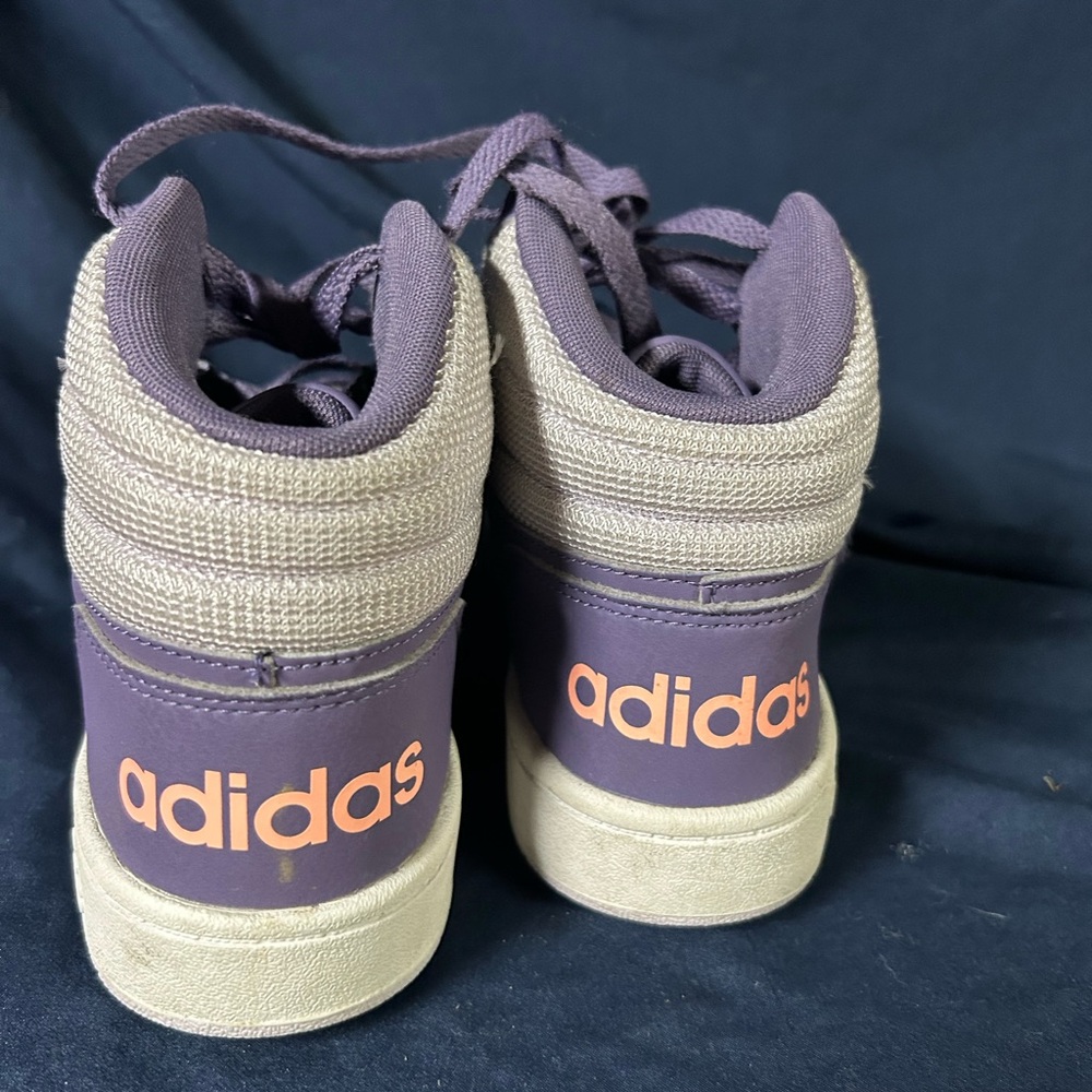 Adidas Kids Sneakers in Purple and Cream